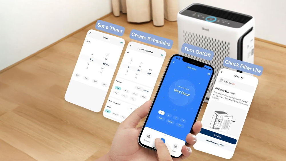 Inteligentní čistička vzduchu Levoit Vital 100S PRO_05