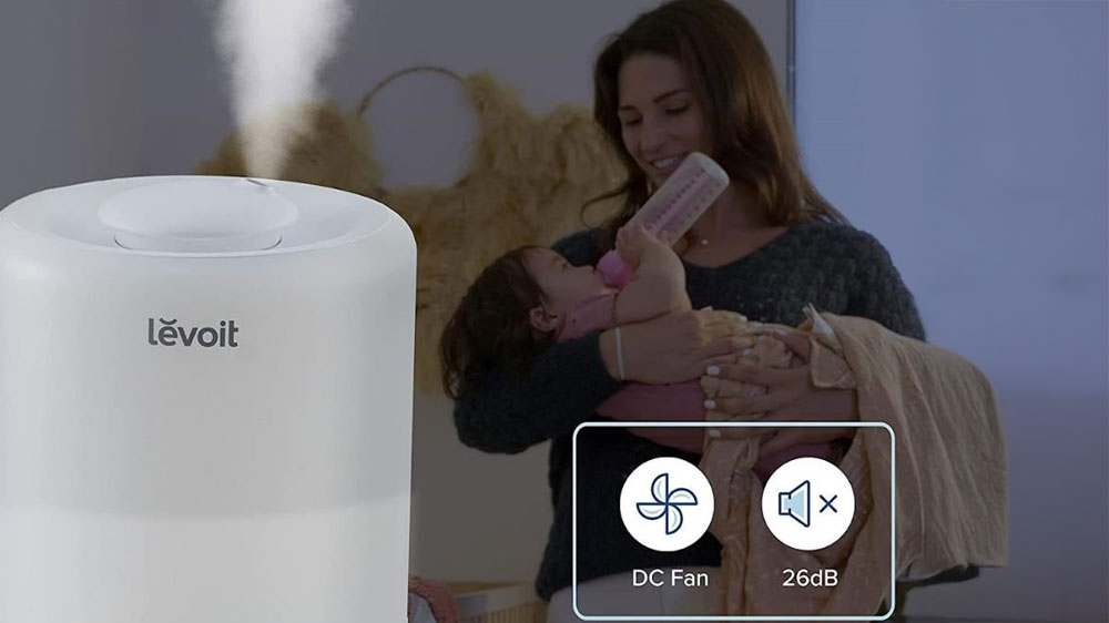 Tichý provoz zvlhčovače Levoit Dual Smart 200S_05