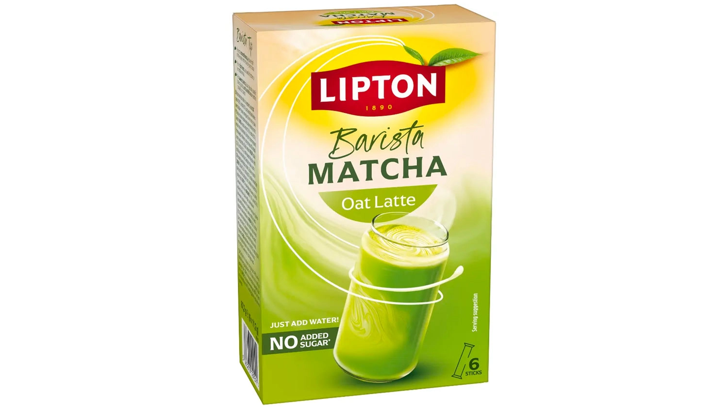 Matcha Lipton Barista Oat Latte