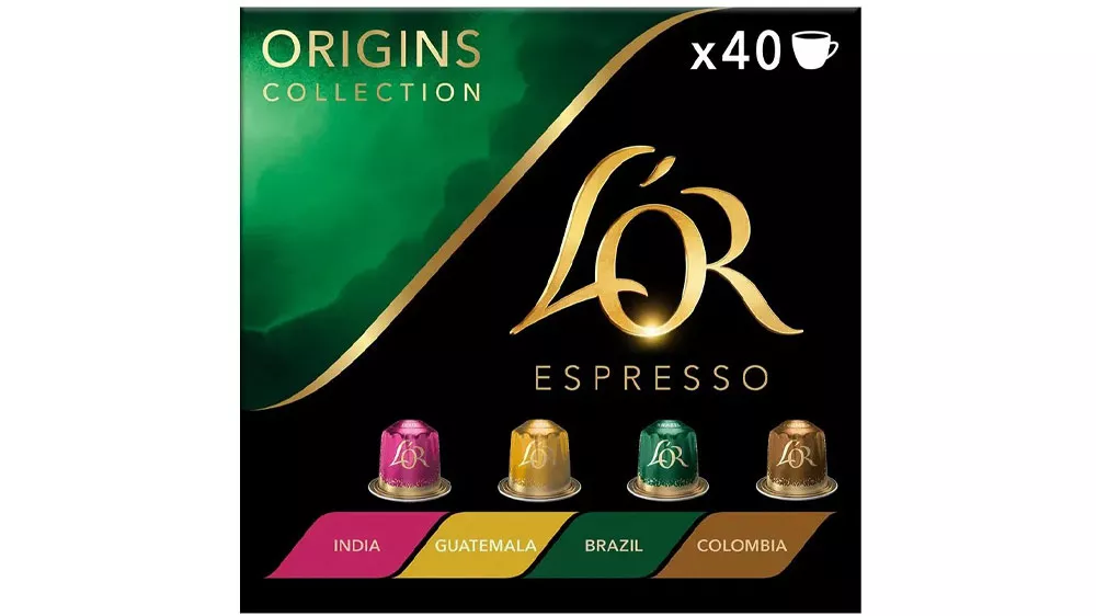 Hliníkové kapsuly L'OR Espresso Origins mix 40 ks kapsúl pre Nespresso_01
