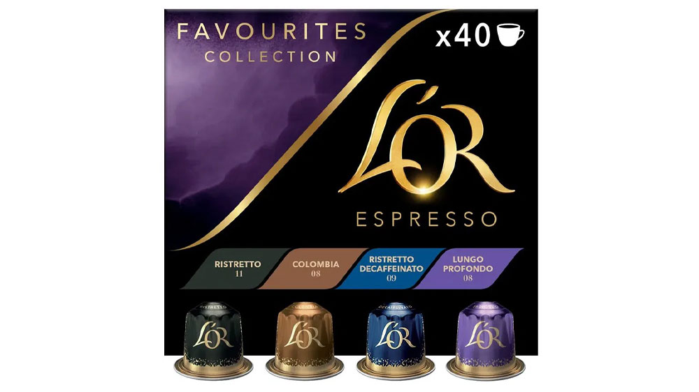 Hliníkové kapsle L'OR Espresso Favourites mix 40 ks kapslí pro Nespresso_01
