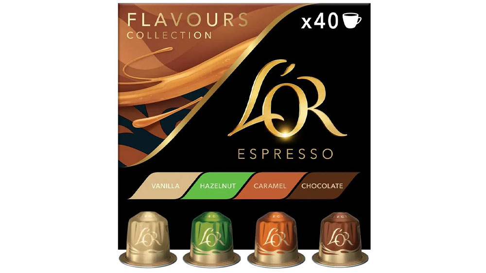 Hliníkové kapsuly L'OR Espresso Flavours mix 40 ks kapsúl pre Nespresso_01