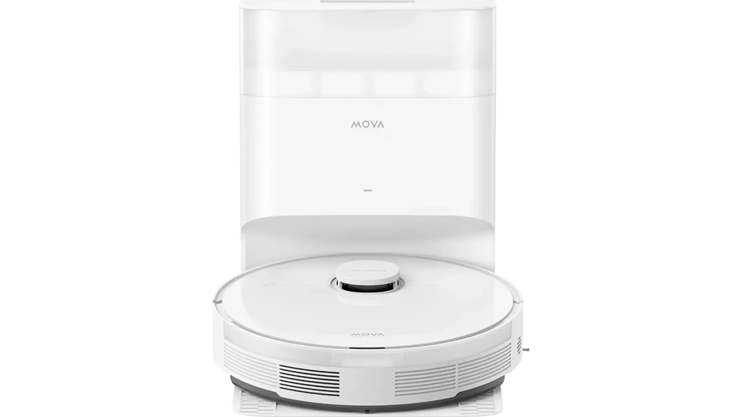 Bílý robotický vysavač MOVA S10 Plus