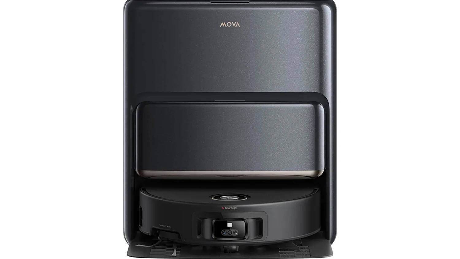 Černý robotický vysavač MOVA Z60 Ultra Roller