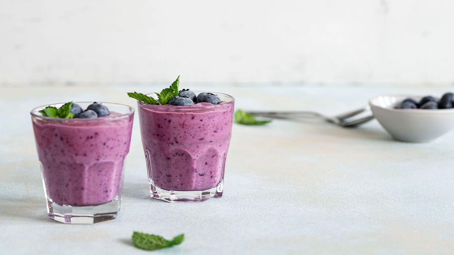 Borůvkov&eacute; smoothie