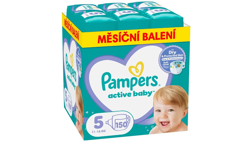 Plenky Pampers Active Baby velikost 5/150 ks_01