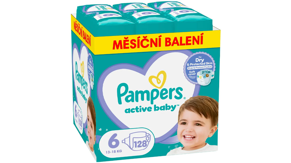 Plenky Pampers Active Baby velikost 6/128 ks_01