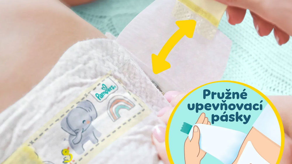Zapínání na suchý zip na plence Pampers_02