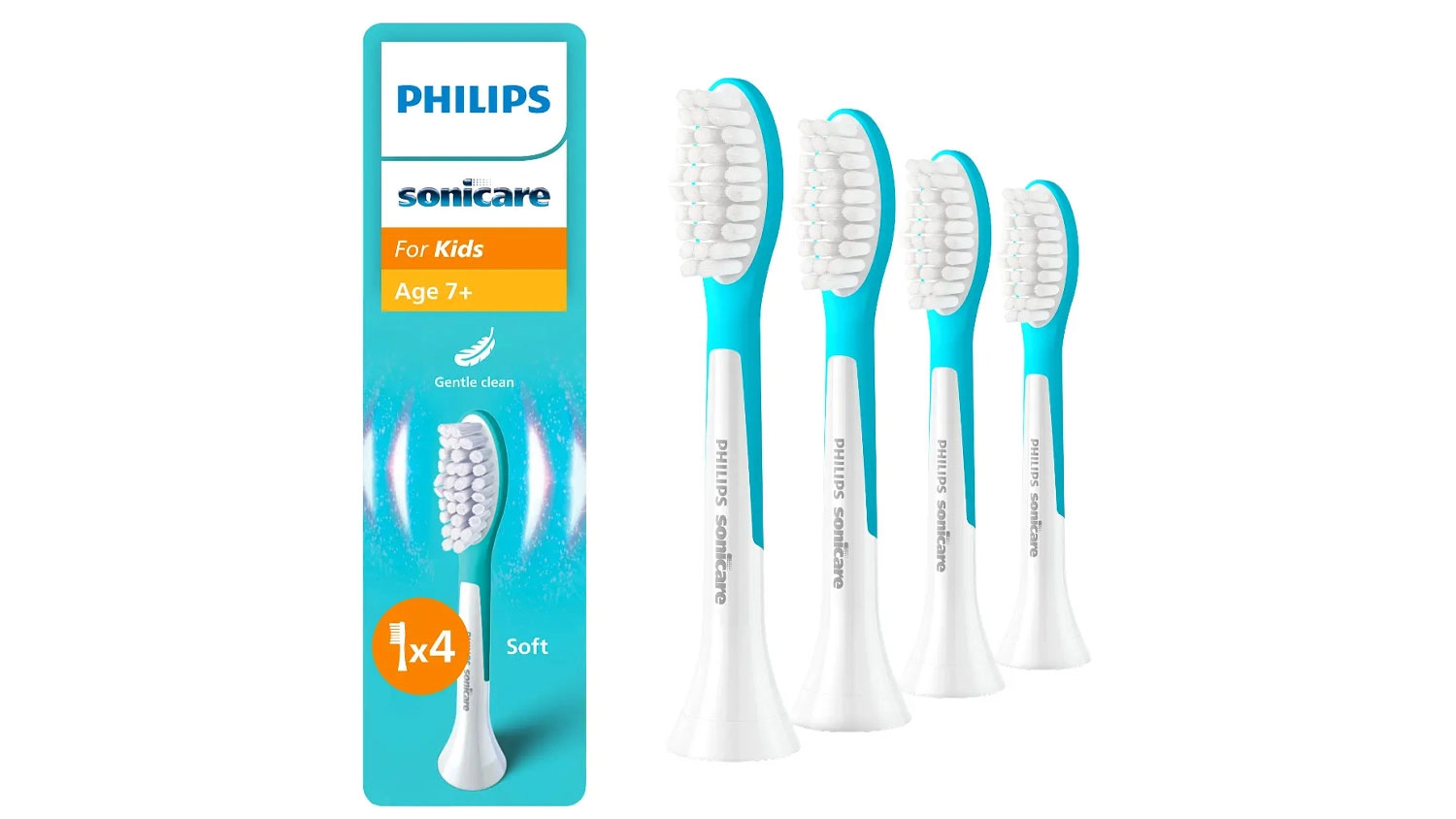 Kart&aacute;čov&eacute; hlavice pro děti Philips HX6044/90