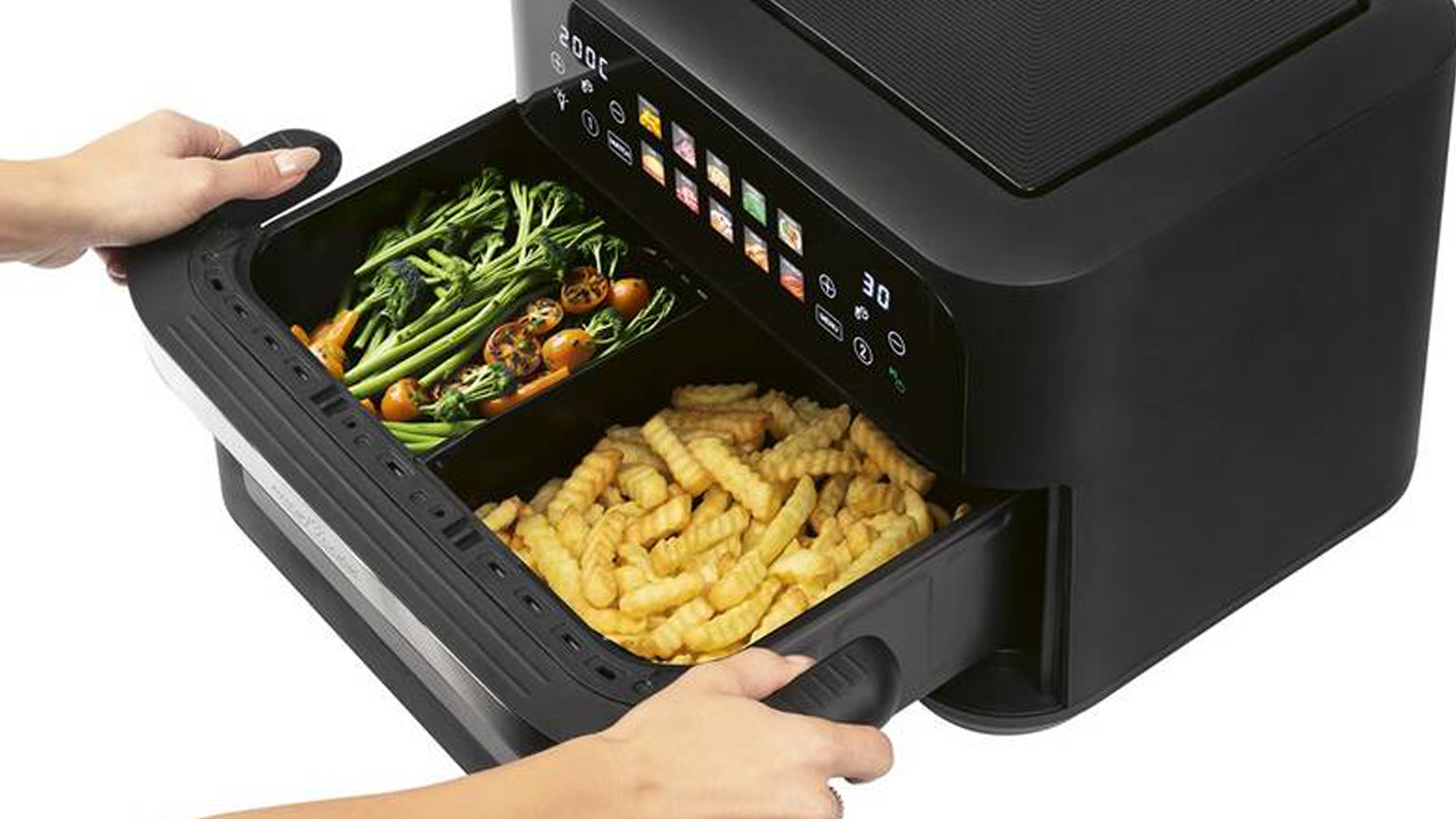 Dva koše horkovzdušné fritézy Proficook FR 1313 H