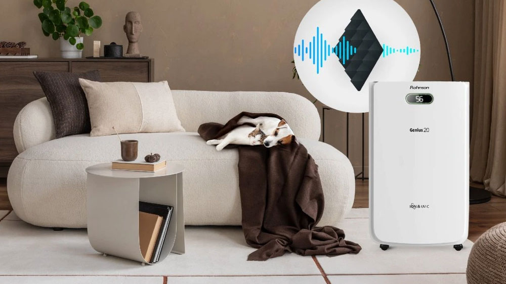 Odvlhčovač vzduchu Rohnson R-95020 v interiéru_02