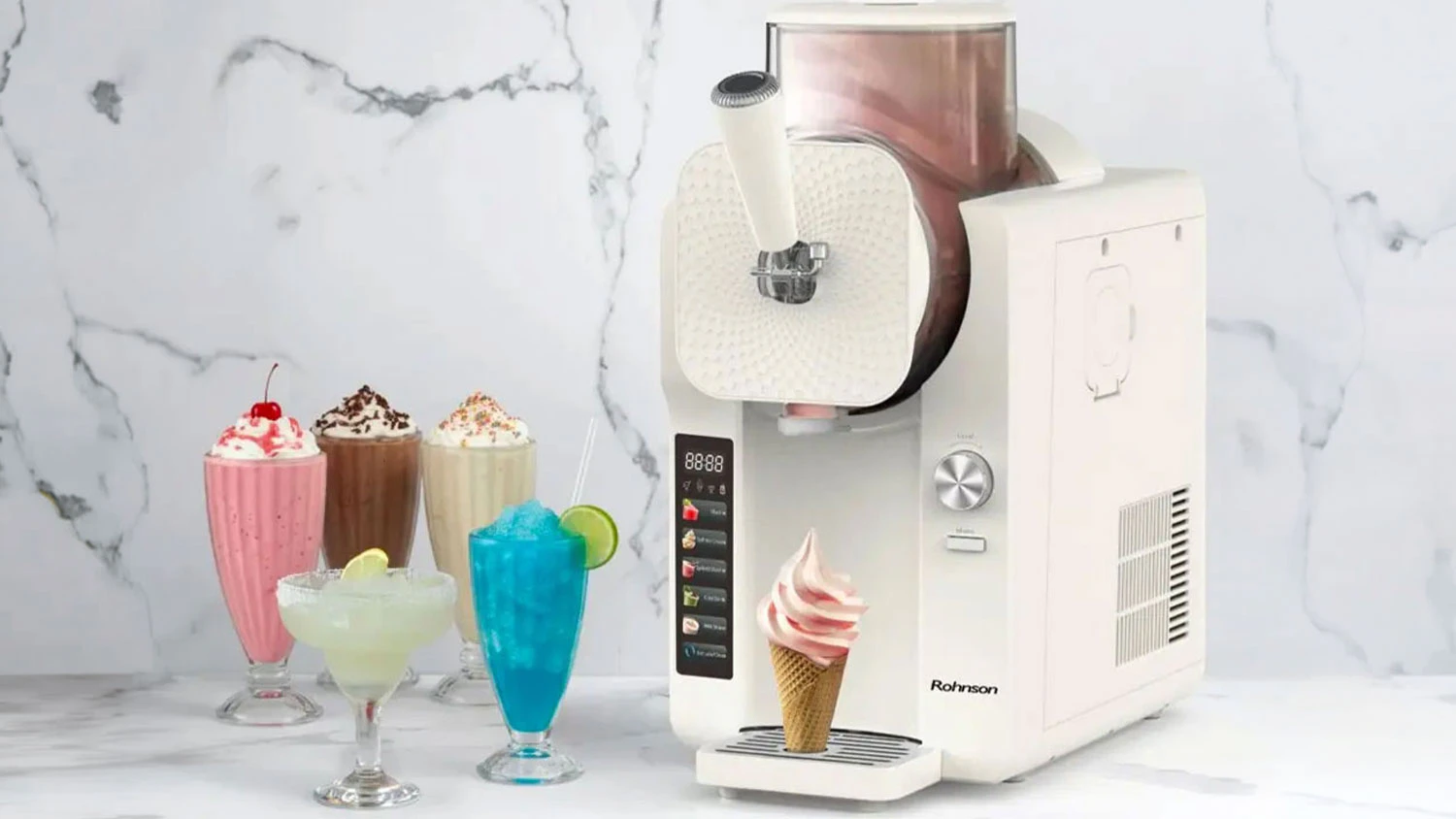 Zmrzlinovač Rohnson Soft and Serve R-5650 v interiéru