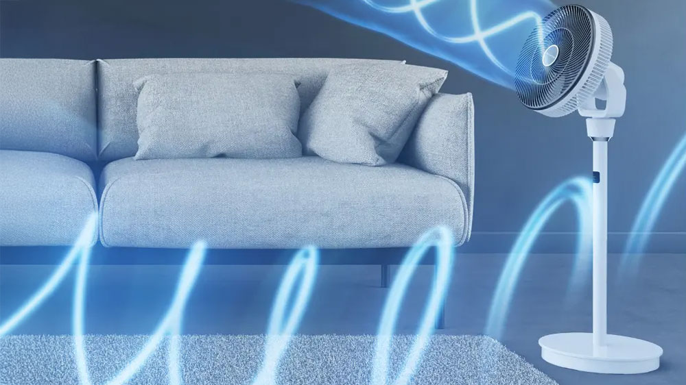 Prouděn&iacute; vzduchu z ventil&aacute;toru Rowenta QV5040F0 Turbo Swift Silence_02