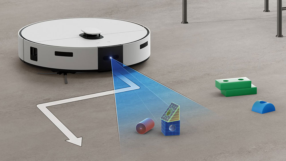 Senzor dToF robotického vysavače Samsung BESPOKE Jet Bot Combo+_04