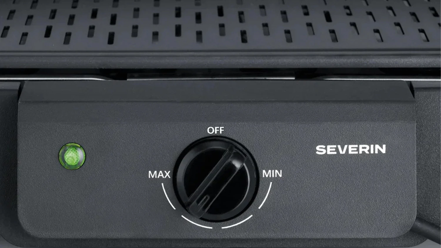 Otočn&yacute; regul&aacute;tor elektrick&eacute;ho stojanov&eacute;ho grilu Severin PG 8596
