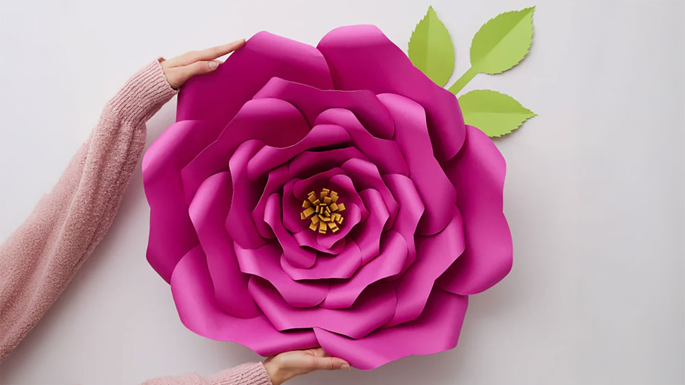 Květina vyřezaná z papíru_03