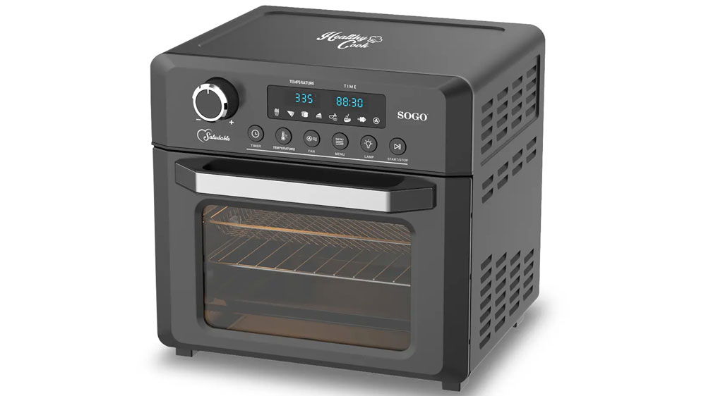 Ovládací panel s širokou nabídkou funkcí multifunkční trouby SOGO SS-10490_04