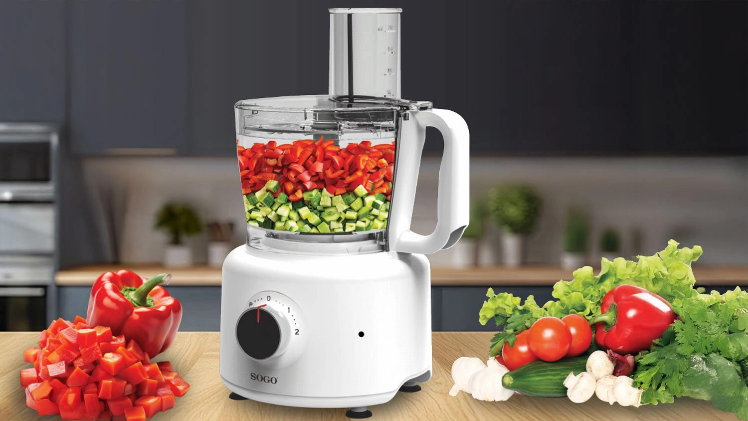 Food procesor SOGO SS-14570 na kuchyňsk&eacute; lince