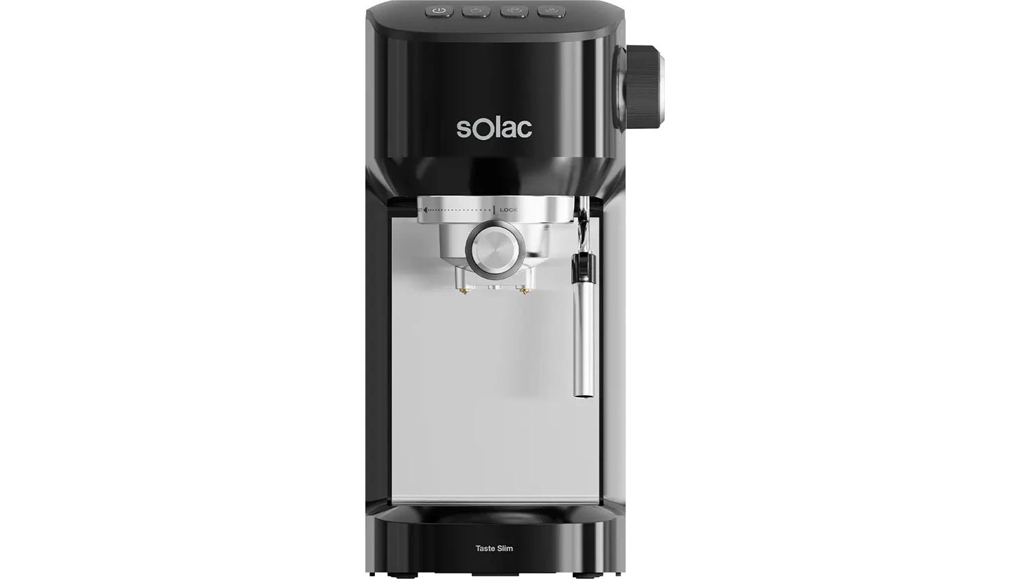 Pákový kávovar Solac CE4511 černý zepředu