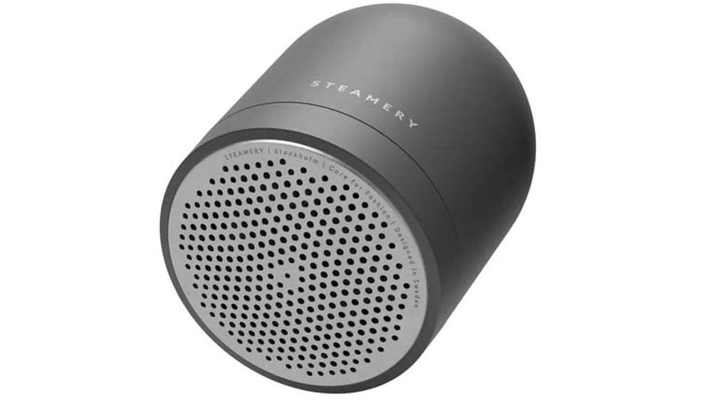 Pohled na odžmolkovací mřížku a USB port u odžmolkovače Steamery Pilo 2 CHARCOAL_03