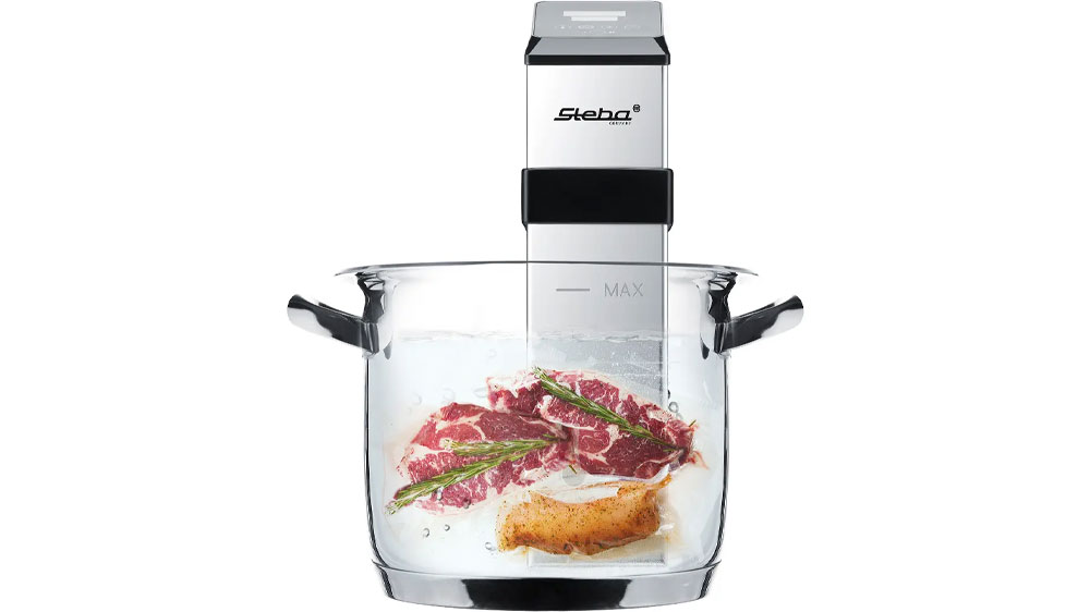 Vařen&iacute; masa se Sous-Vide vařičem Steba_02