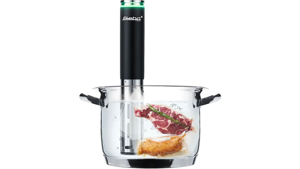 Vařen&iacute; masa se Sous-Vide vařičem Steba SV 60_02