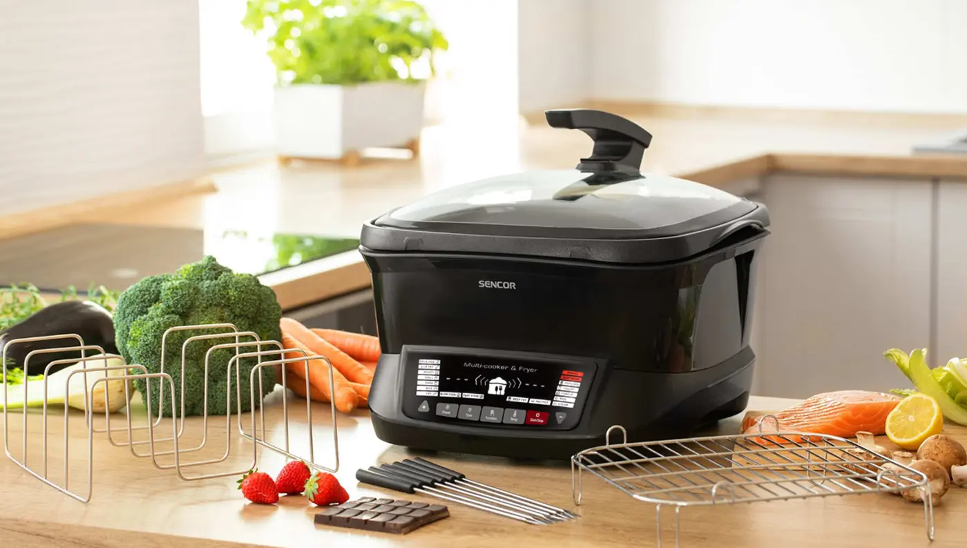 Sencor SFR 9300BK multifunkčn&iacute; fritovac&iacute; hrnec