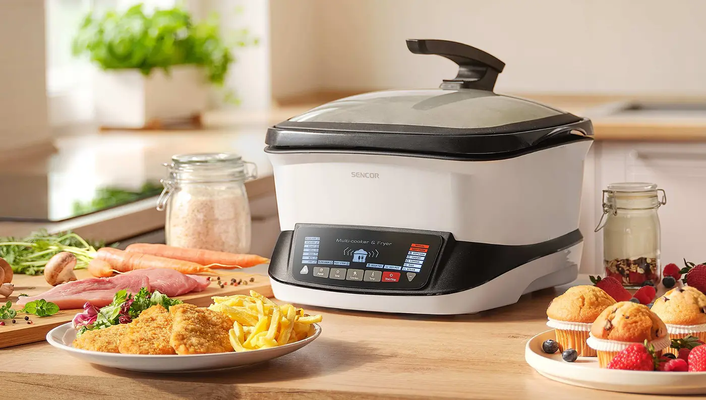 Sencor SFR 9400WH multifunkční fritovací hrnec