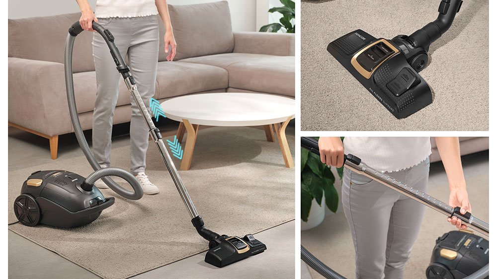 Vysávání bez bolesti zad? Jde to!