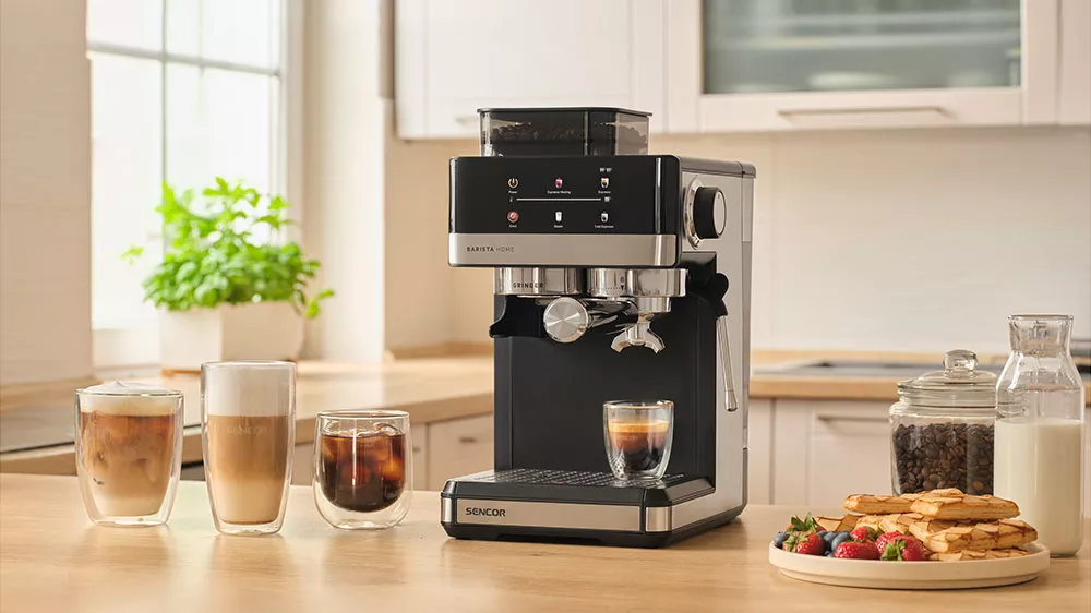 Domáci barista na teplé a studené nápoje
