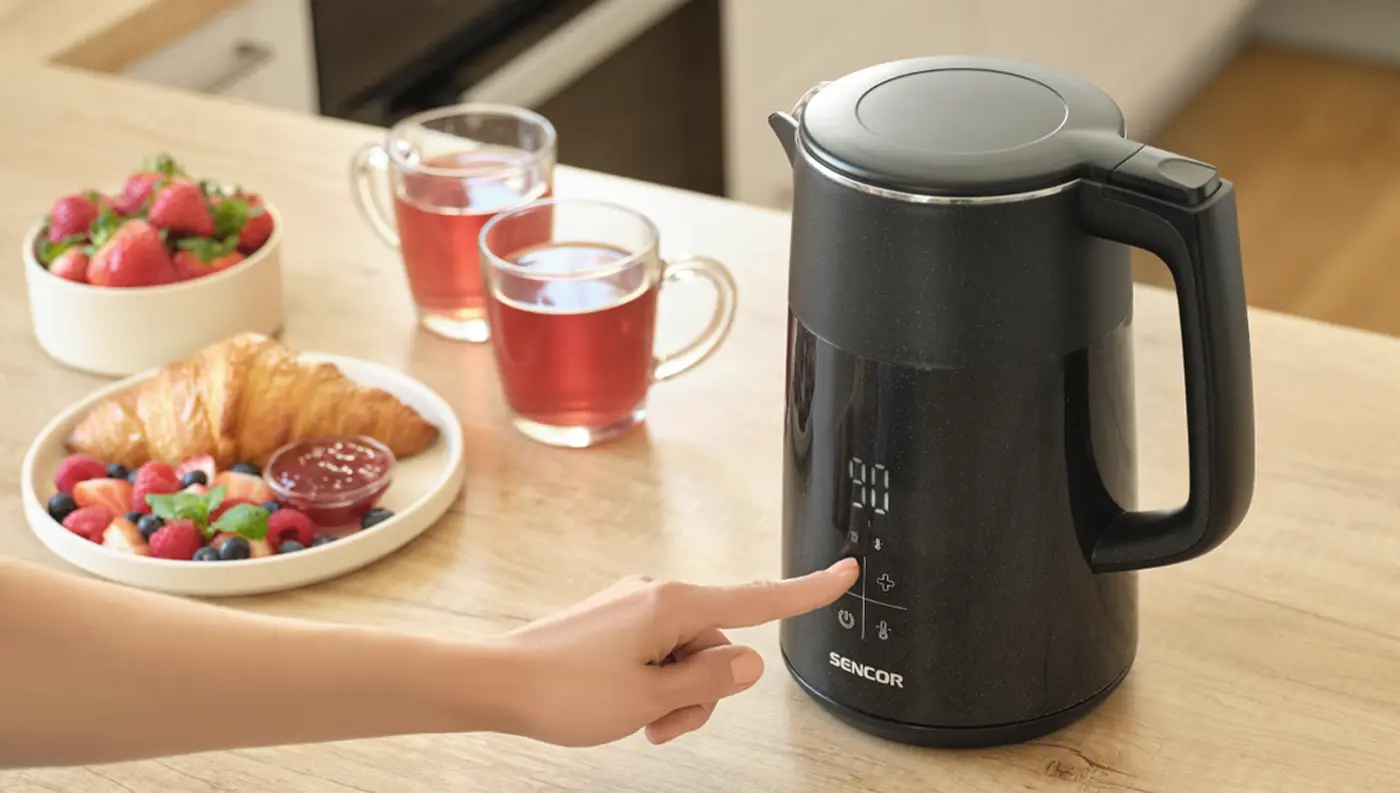 Sencor SWK 0610BK &ndash; teplota přesně podle chuti