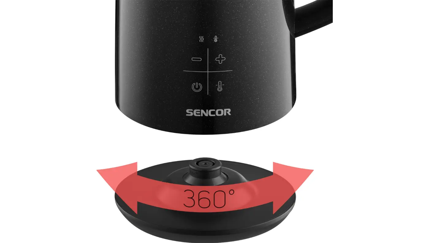 Sencor SWK 0610BK &ndash; stylov&eacute; sn&iacute;daně se sladěn&yacute;m setem