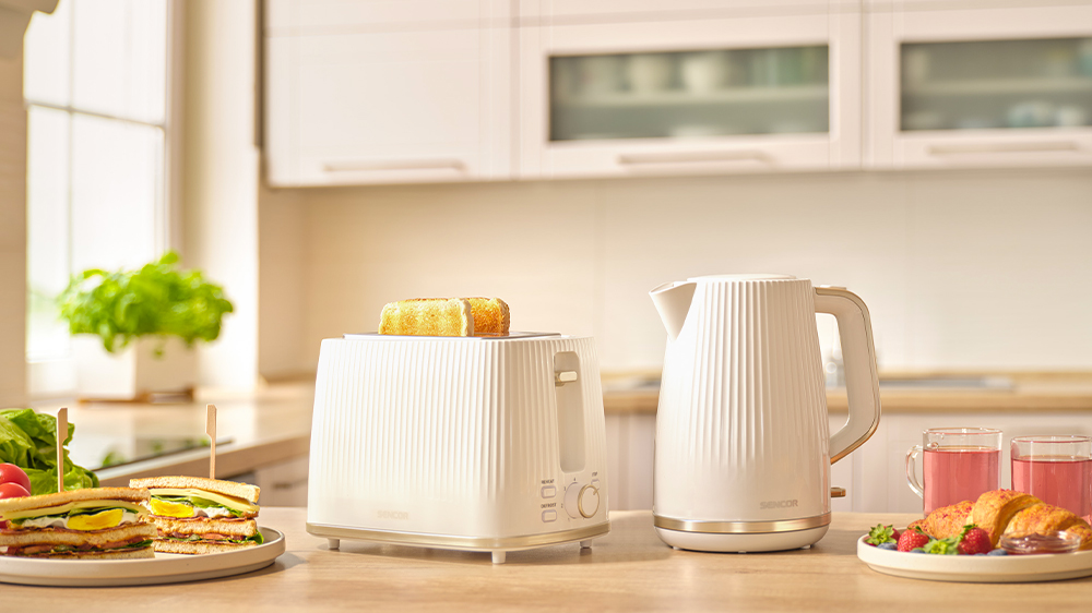 Snídaňový set stylových spotřebičů