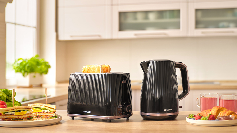 Snídaňový set stylových spotřebičů