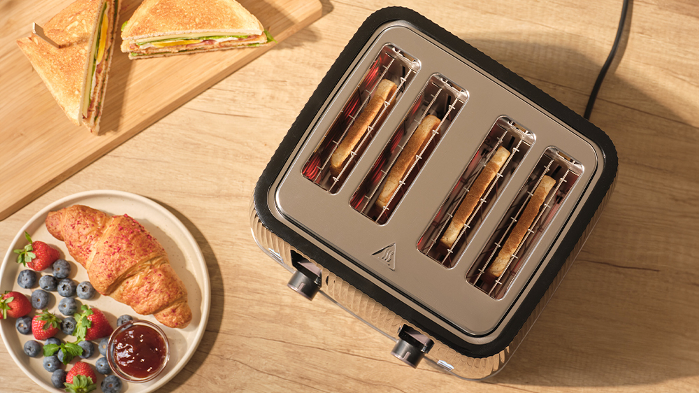 Rovnoměrné opékání topinek