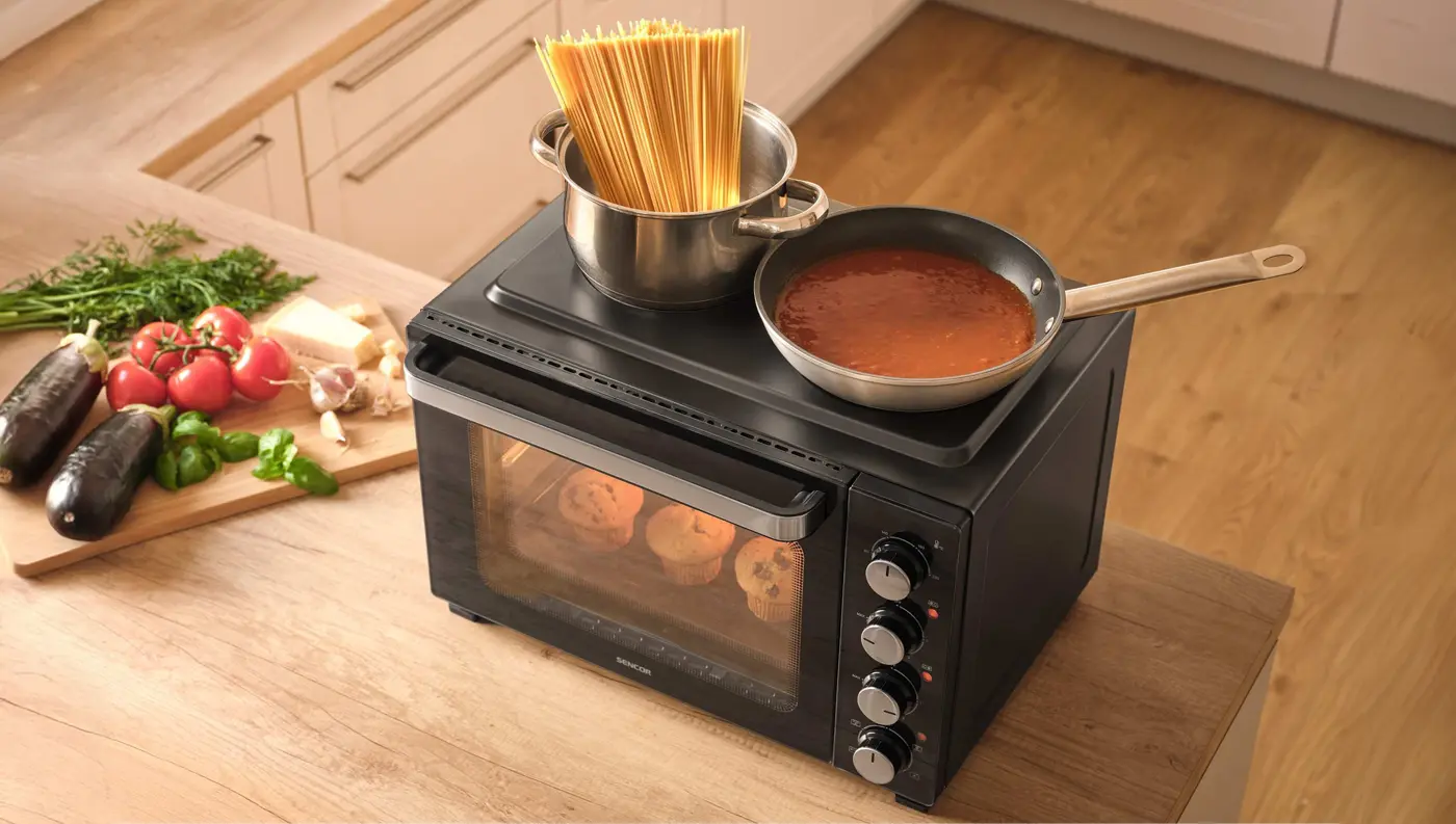 Sencor SEO 3580BK – rychlá příprava menu