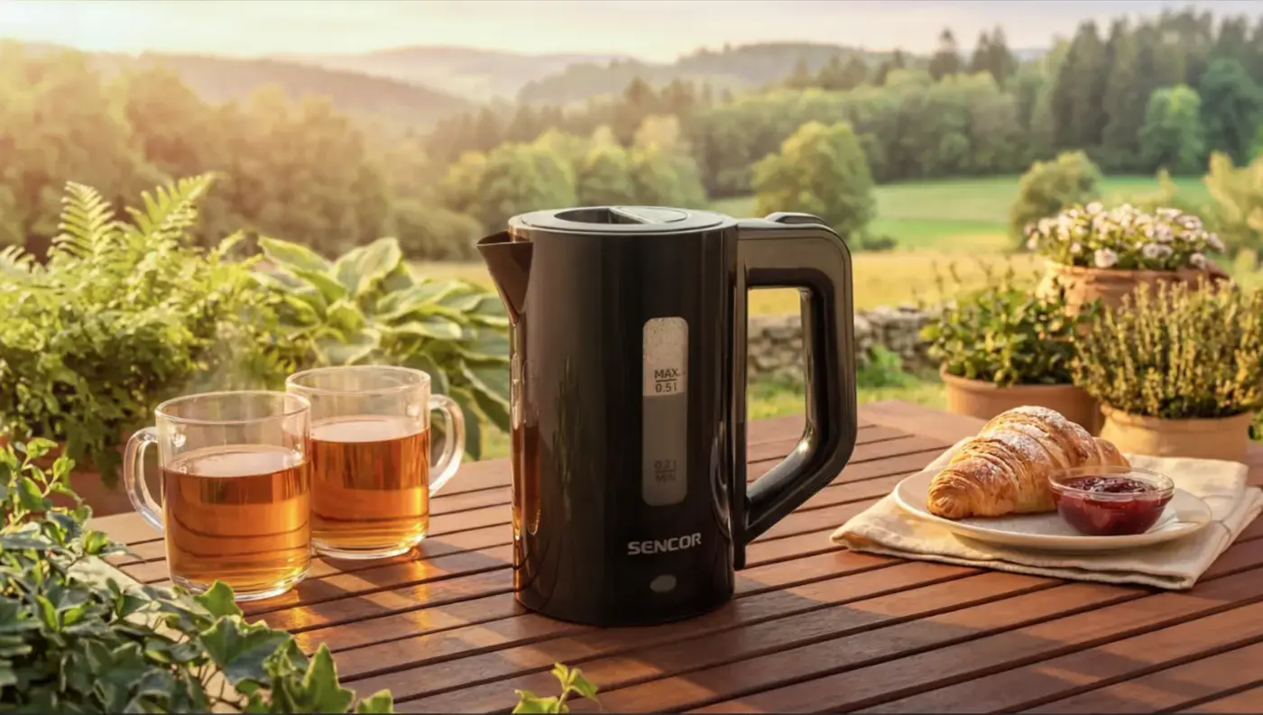 Sencor SWK 155BK &ndash; připrav&iacute; až 0,5 l vody