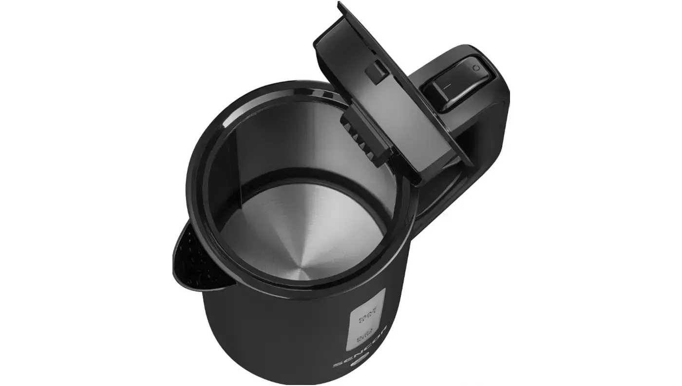 Sencor SWK 155BK &ndash; rychl&yacute; ohřev s př&iacute;konem 1 100 W