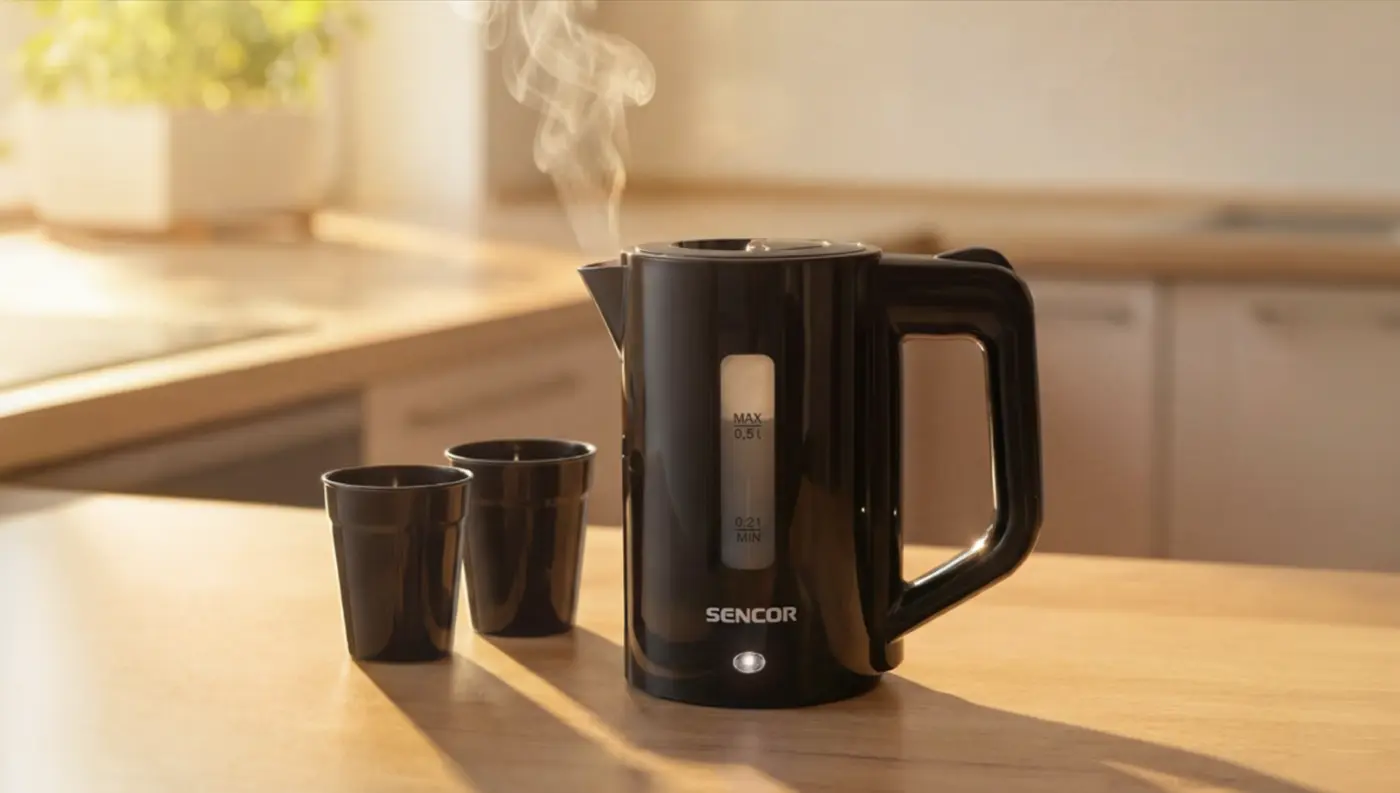Sencor SWK 155BK &ndash; světeln&aacute; kontrolka provozu