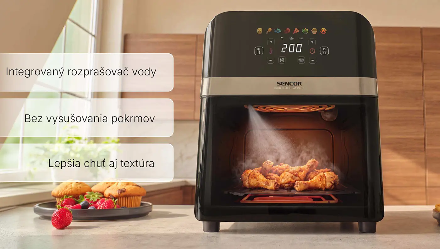 Prepečenie pokrmov z oboch strán
