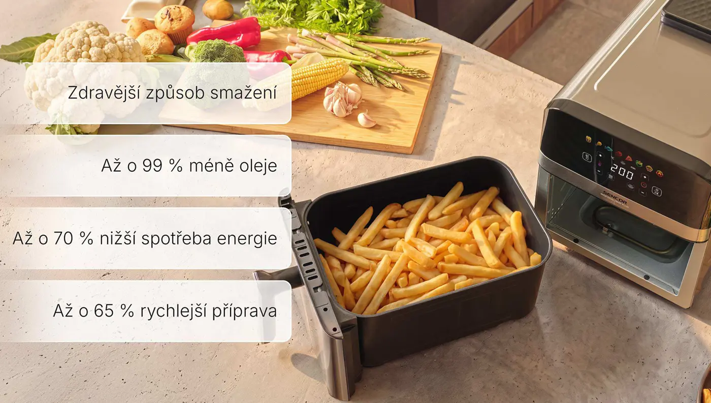 Zdravější a úspornější smažení