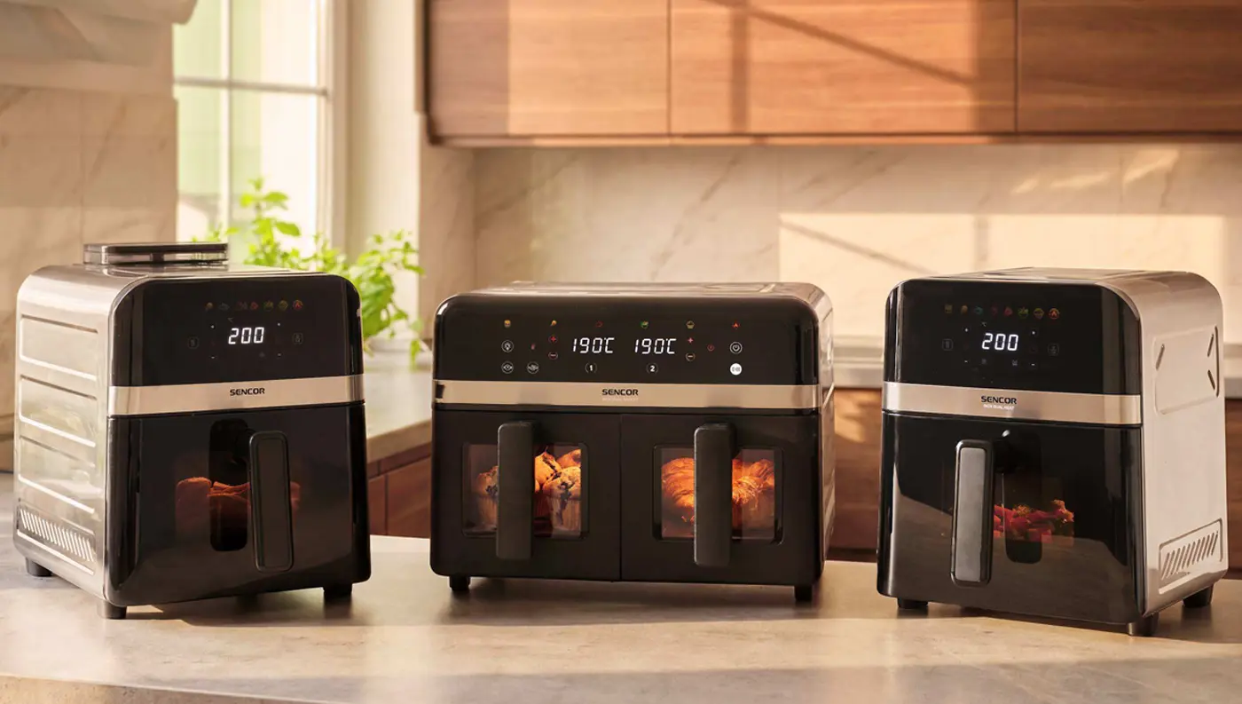 Fritéza SENCOR SFR 6800SS INOX DUAL HEAT