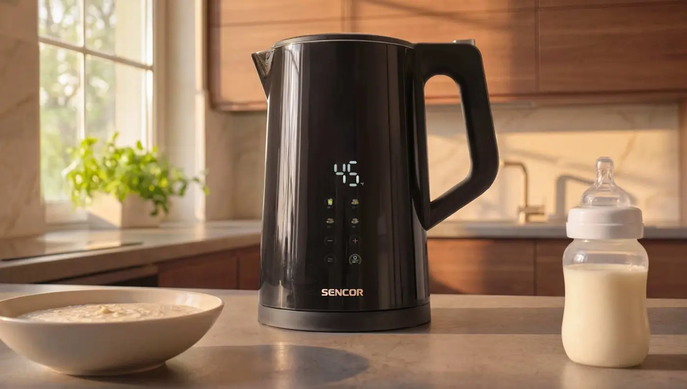 Sencor SWK 0940BK – presná regulácia teploty