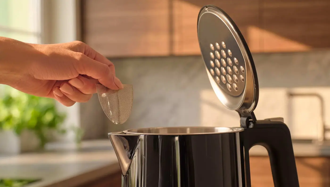 Sencor SWK 0940BK – filter proti nečistotám a vodnému kameňu