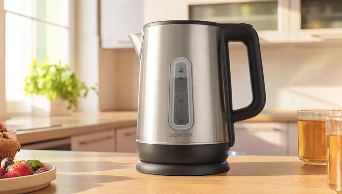 Sencor SWK 1723SS – veľký objem až 1,7 l
