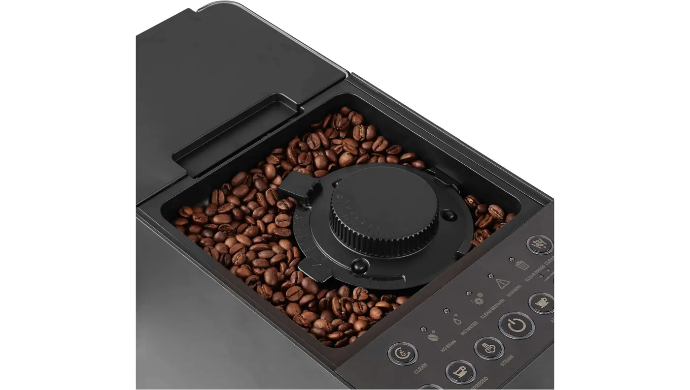 Sencor SES 6130BK – detail na integrovaný kovový mlynček
