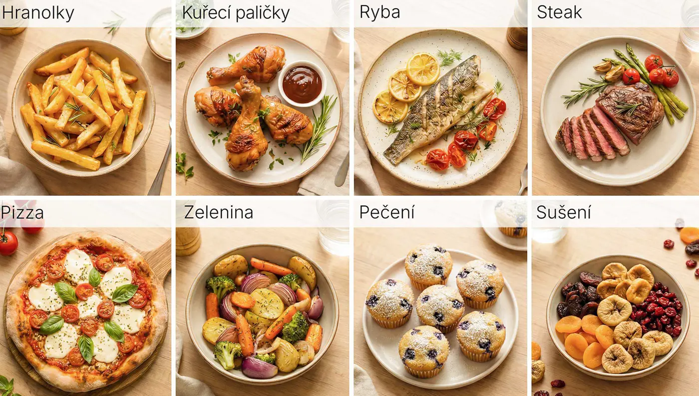 Jednoduchá volba programu