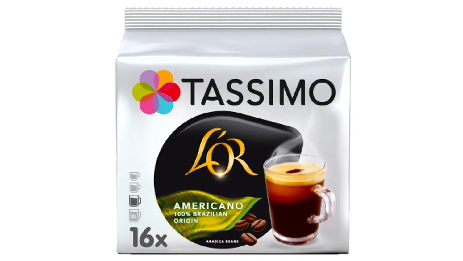 Kapsule L'OR Tassimo Brazil Americano 16 ks
