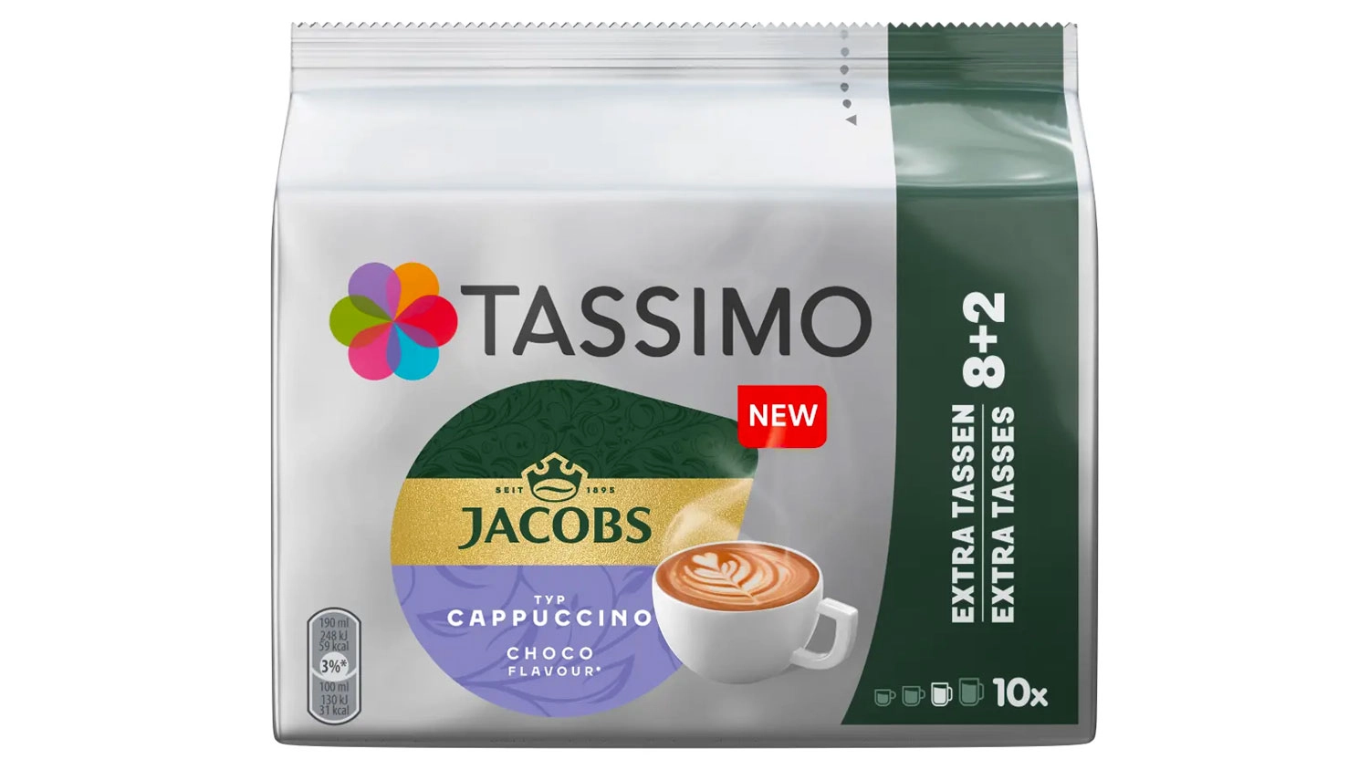Kapsle Tassimo Jacobs Cappuccino Choco