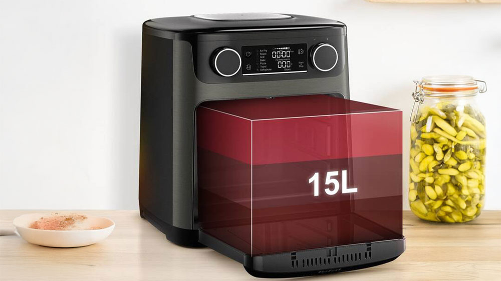 Vyznačený objem 15 litrů na fritéze Tefal_02